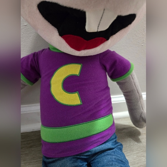 Chuck E Cheese Plush Large Stuffed Animal Toy 32" 2013 - Picture 2 of 9